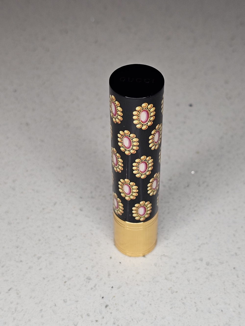 Gucci Rouge de Beauté Brilliant Lipstick 411 Emmy Petals - Picture 3 of 7